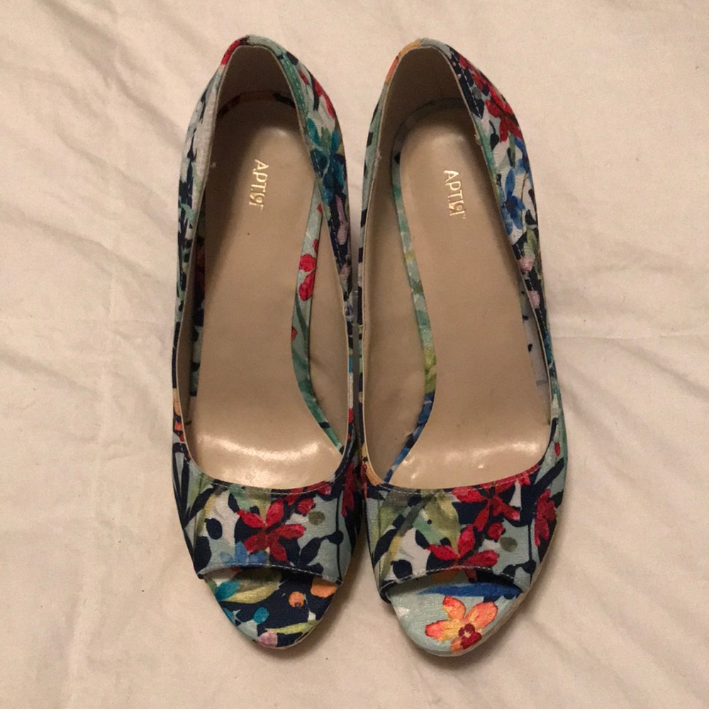 Floral Heels